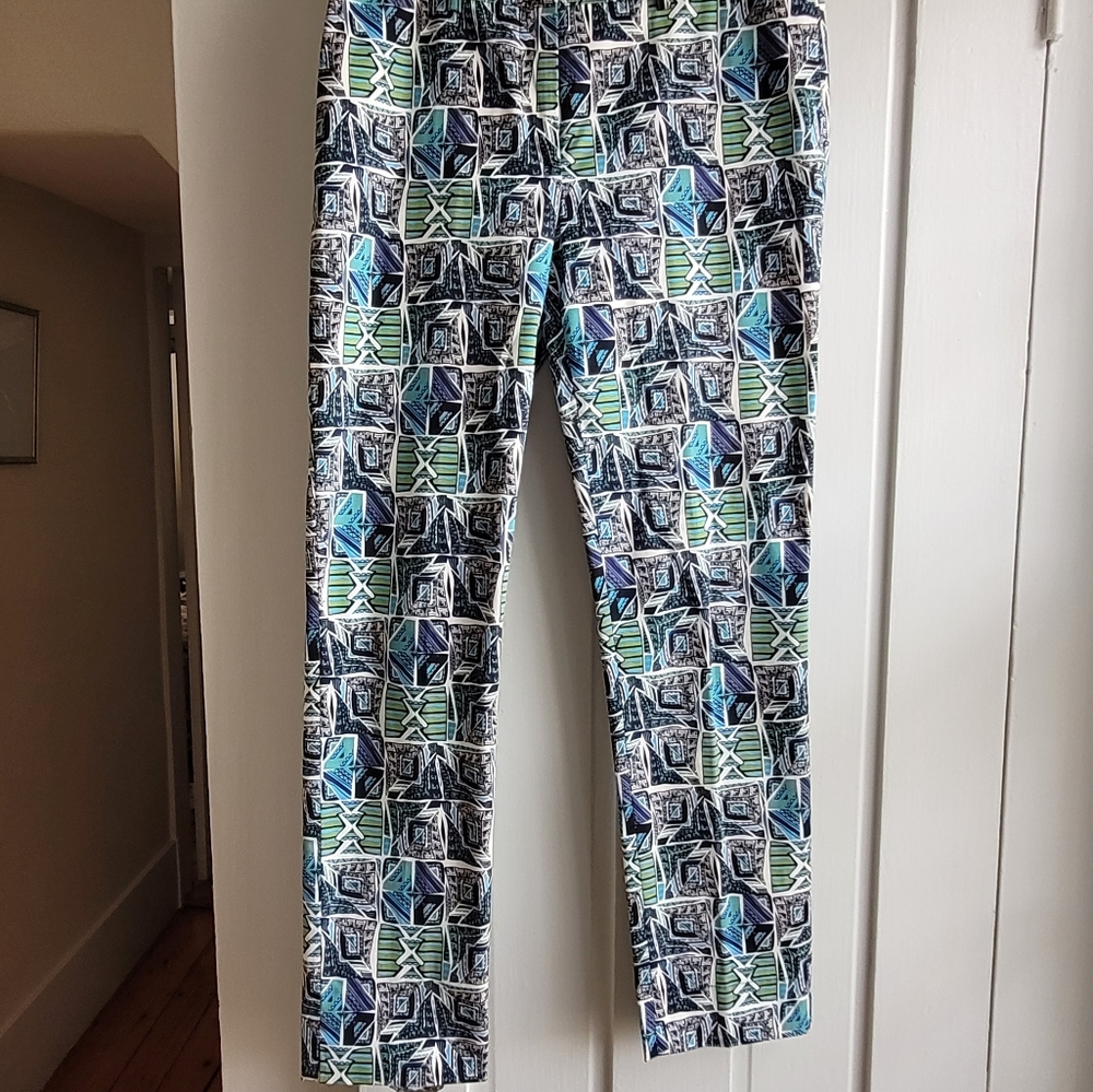 Women cotton summer pants,made in Italy size 8